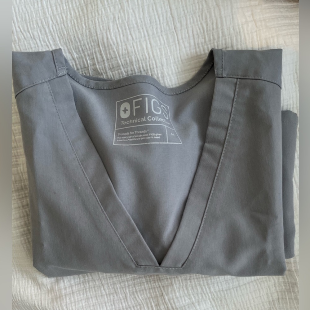 Figs Scrubs Cement Limited Edition Color Casma Top Si… Gem